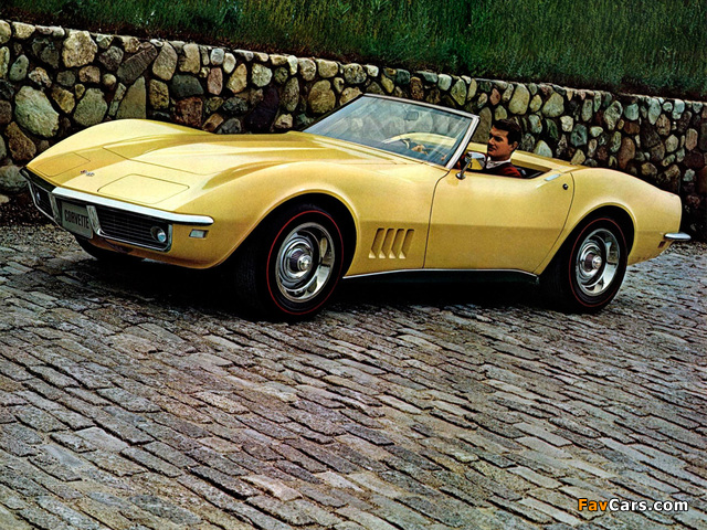 Images of Corvette Convertible (C3) 1968 (640 x 480)