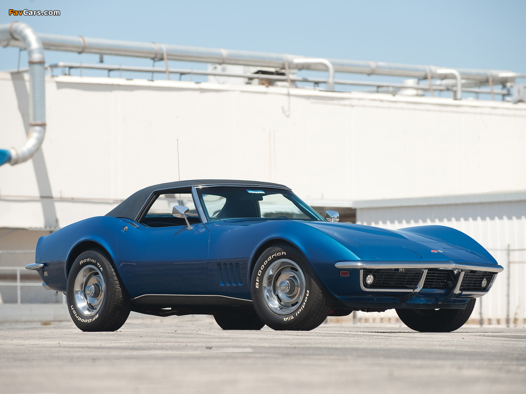 Images of Corvette Convertible (C3) 1968 (1024 x 768)