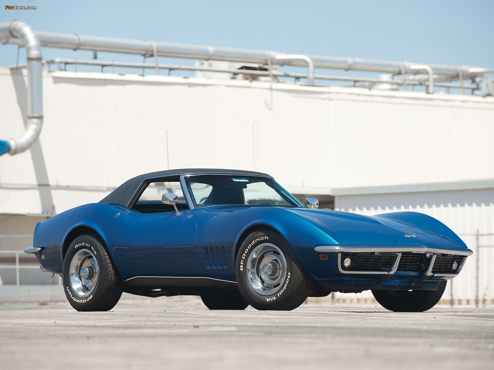Images of Corvette Convertible (C3) 1968 (1600 x 1200)