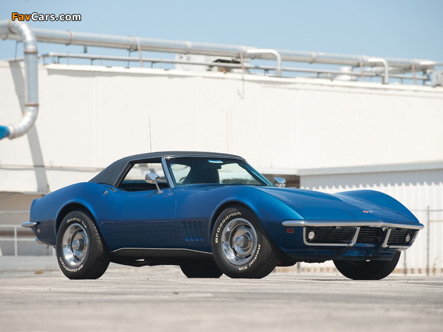 Images of Corvette Convertible (C3) 1968 (640 x 480)