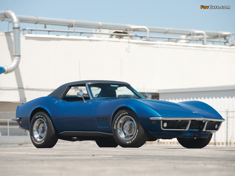 Images of Corvette Convertible (C3) 1968 (800 x 600)