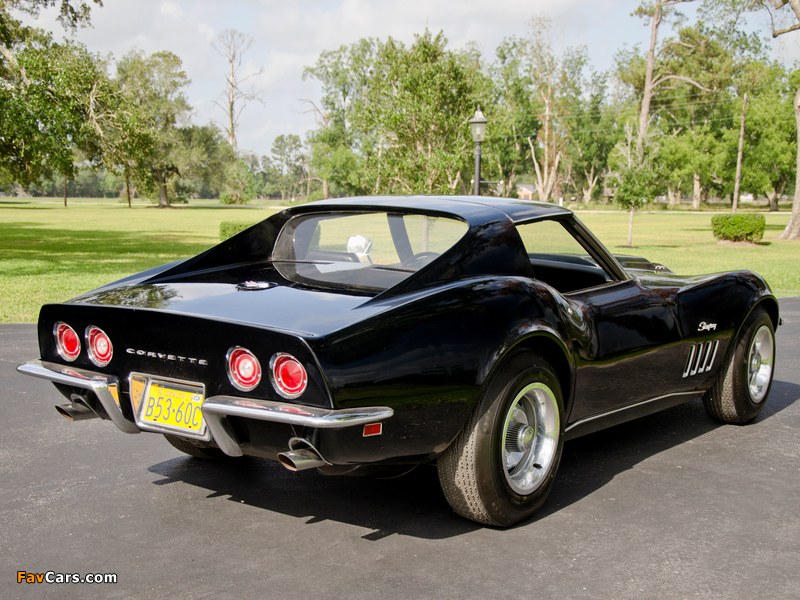 Images of Corvette Stingray L88 427 Coupe (C3) 1969 (800 x 600)