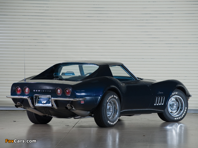 Images of Corvette Stingray L36 427 Coupe (C3) 1969 (640 x 480)