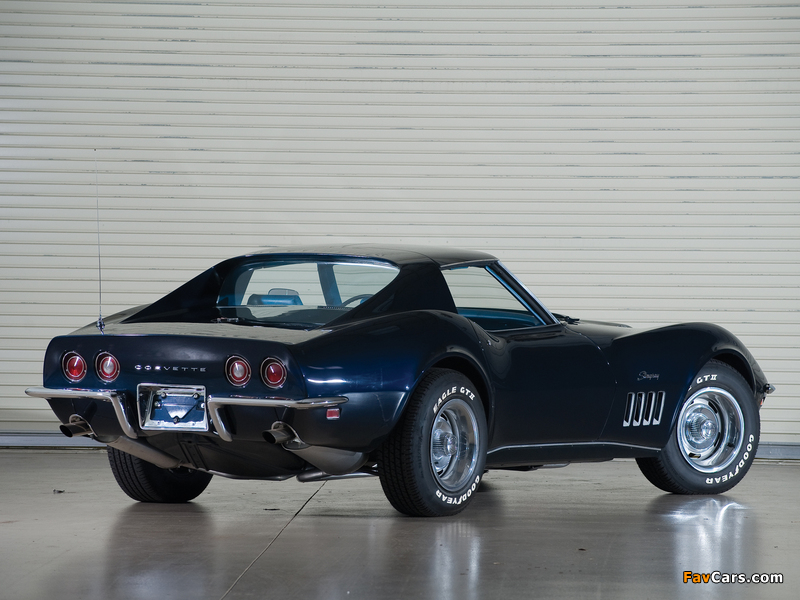 Images of Corvette Stingray L36 427 Coupe (C3) 1969 (800 x 600)