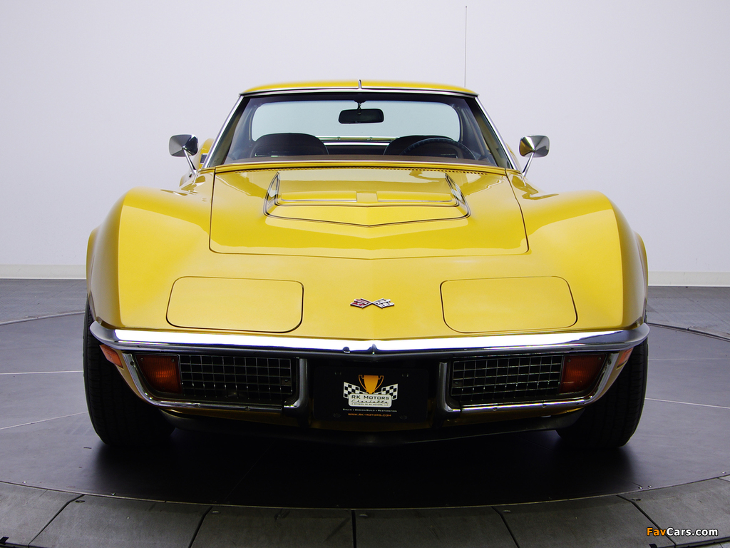 Images of Corvette Stingray 350 LT1 (C3) 1970–72 (1024 x 768)