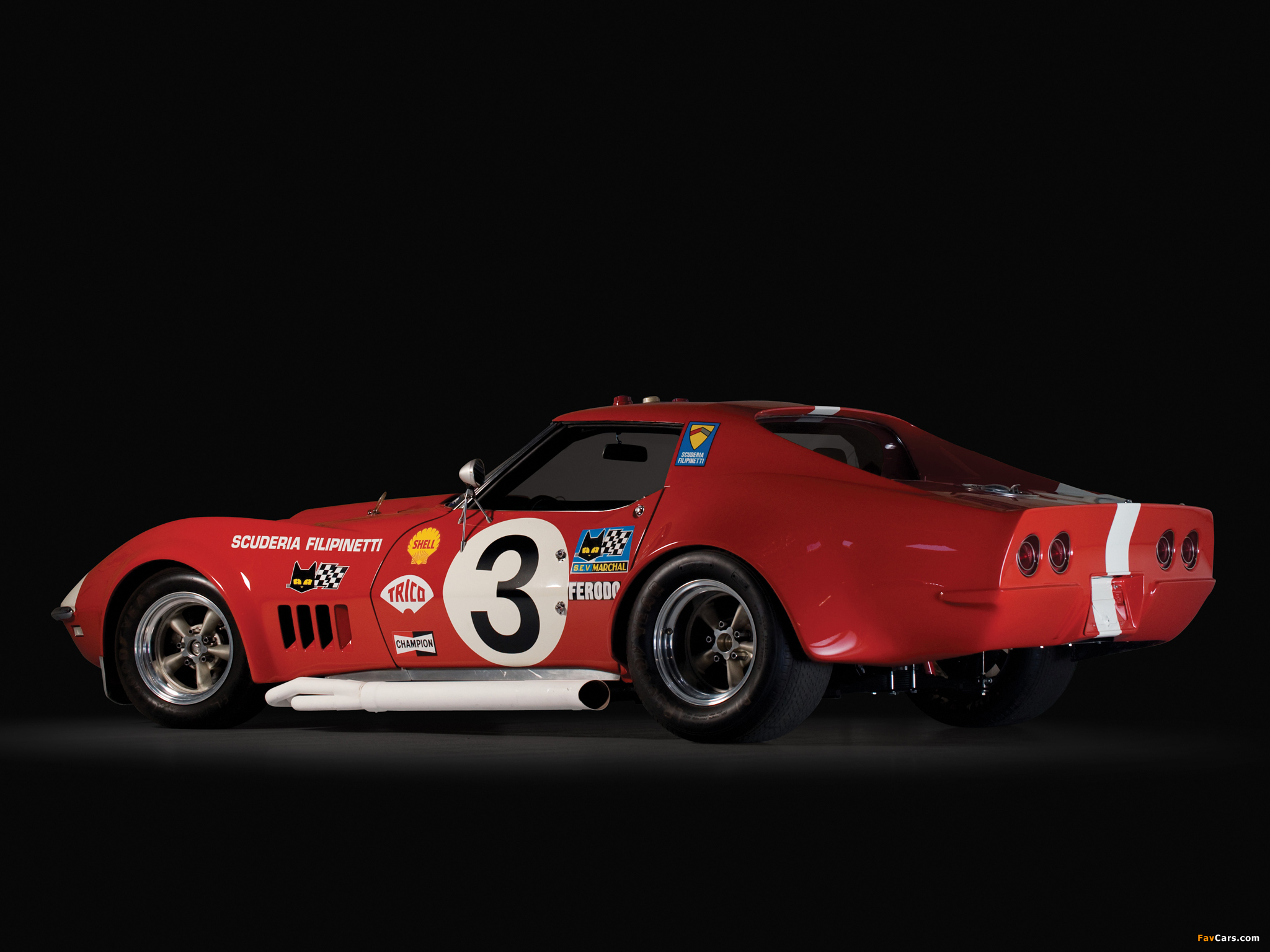 Photos of Corvette Sting Ray L88 Race Car (C3) 1968 (2048 x 1536)