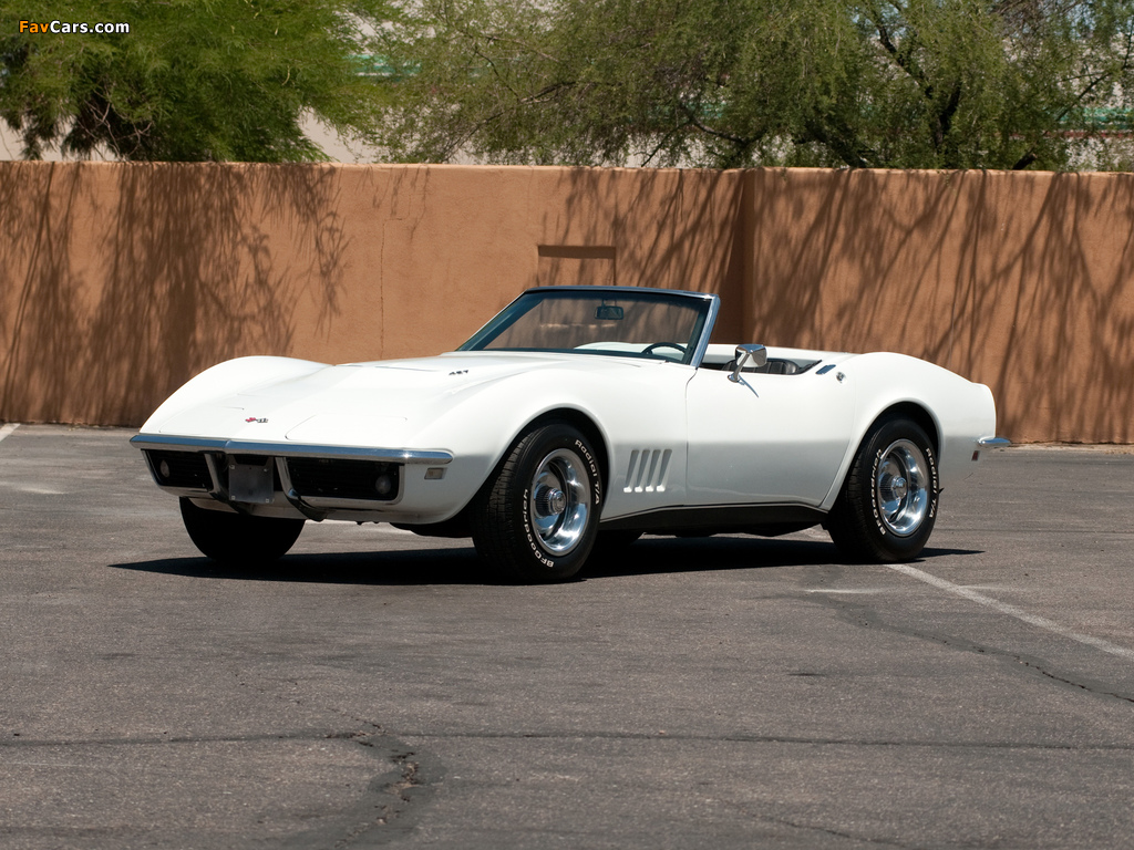Photos of Corvette Convertible (C3) 1968 (1024 x 768)