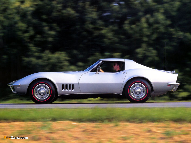 Photos of Corvette Sting Ray Coupe (C3) 1968 (800 x 600)