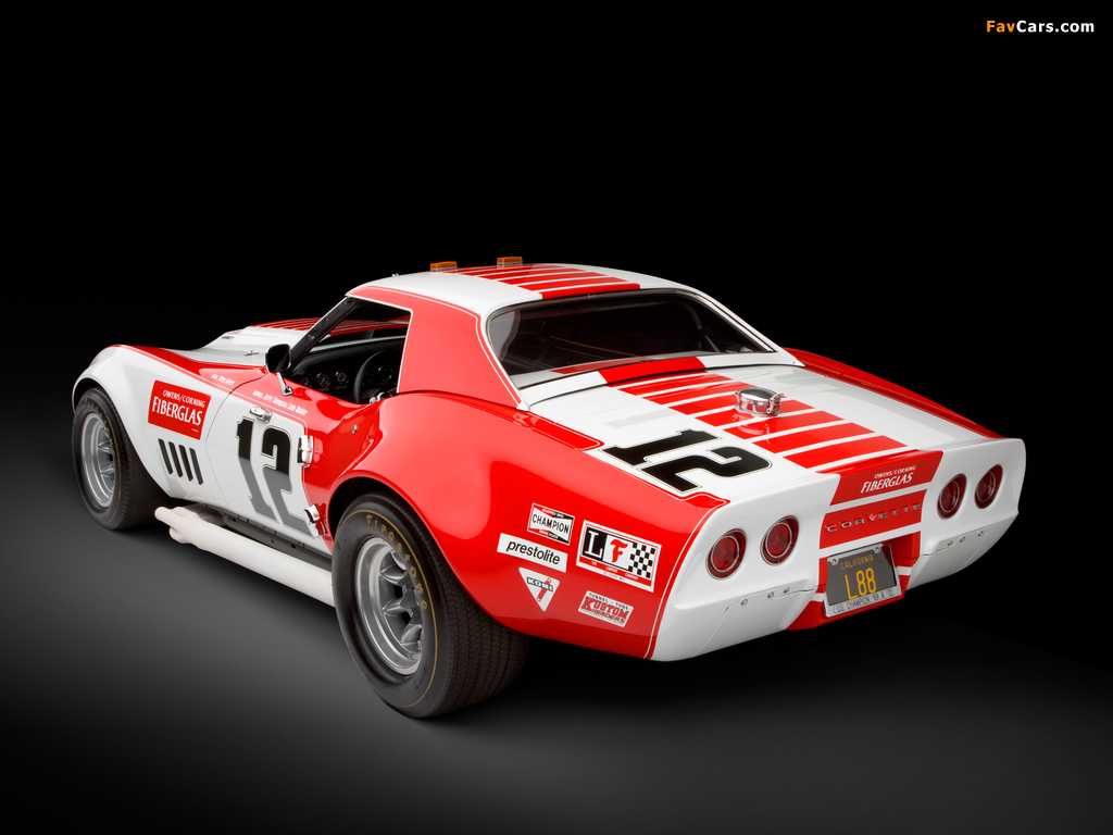Photos of Corvette L88 Convertible Race Car (C3) 1968 (1024 x 768)
