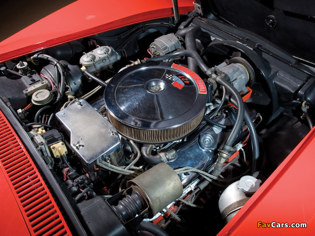 Photos of Corvette Stingray L36 427 Convertible (C3) 1969 (640 x 480)