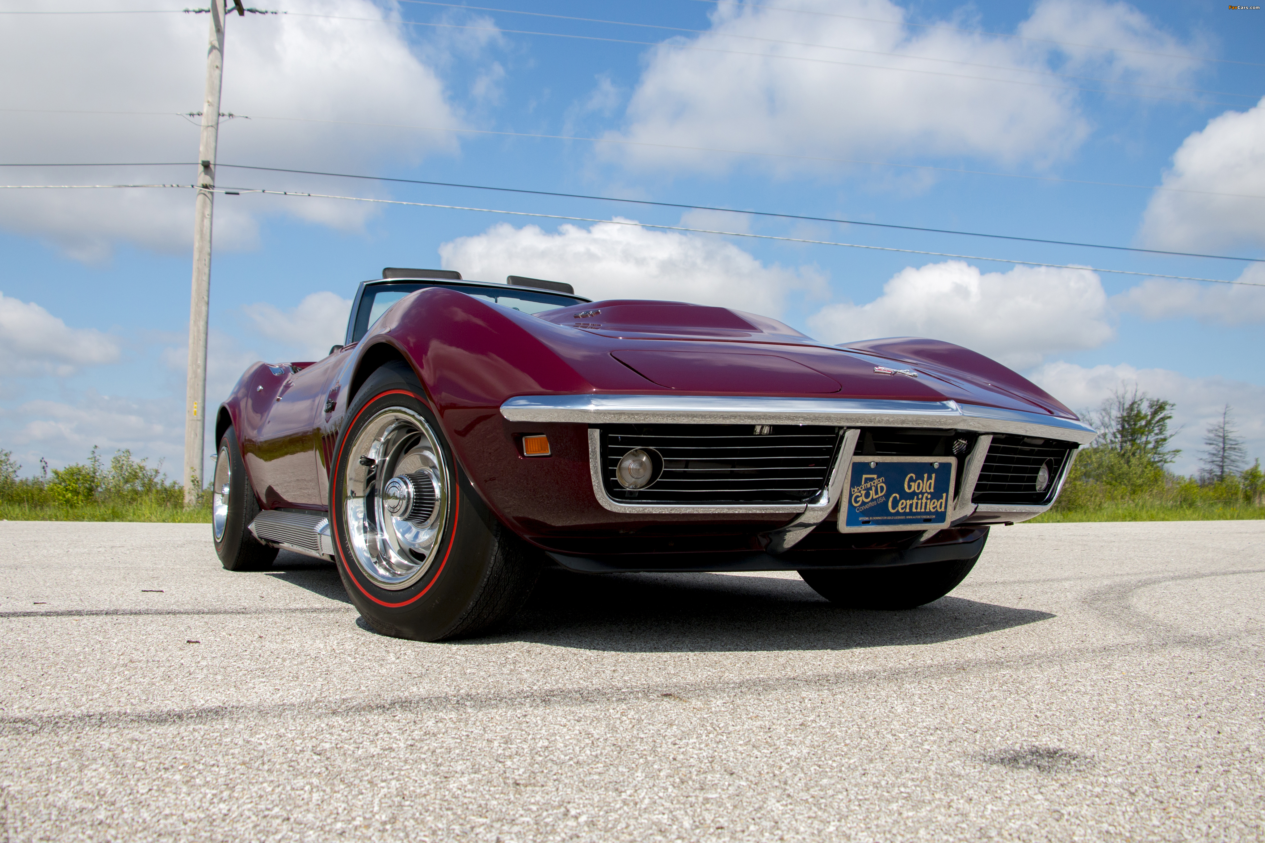 Photos of Chevrolet Corvette Stingray L88 (19467) 1969 (4096 x 2731)