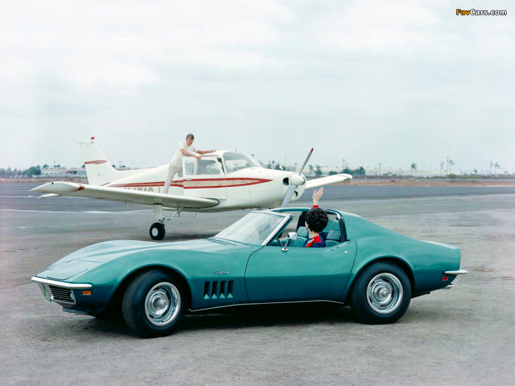 Photos of Corvette Stingray T-Top (C3) 1969 (1024 x 768)
