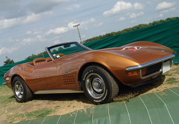 Photos of Corvette Stingray Convertible (C3) 1970–72