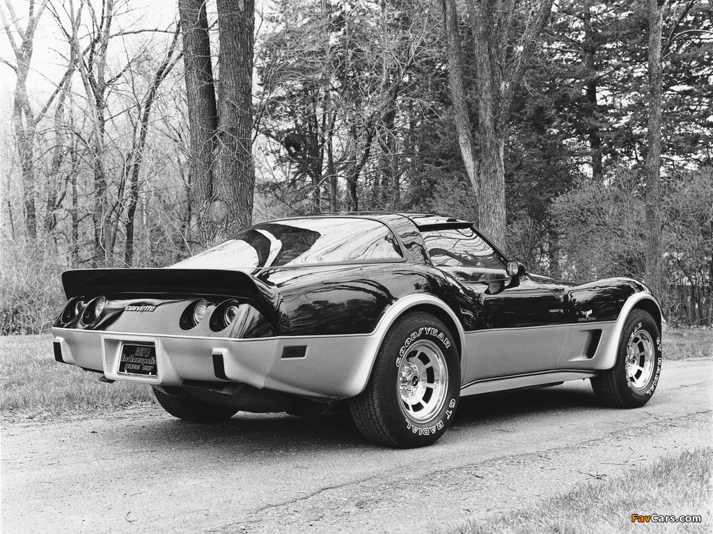 Photos of Corvette Indy 500 Pace Car Replica (C3) 1978 (1024 x 768)