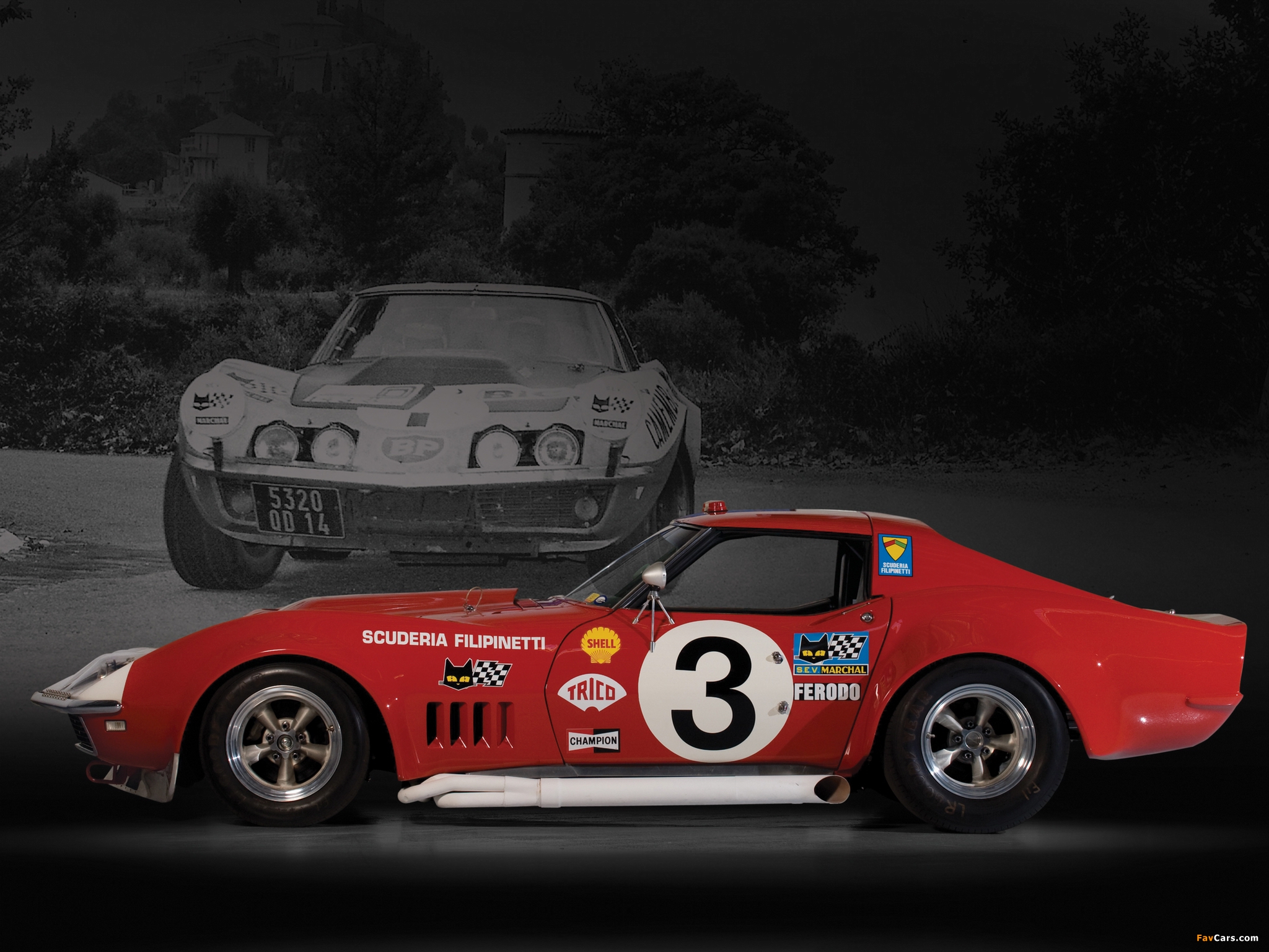 Pictures of Corvette Sting Ray L88 Race Car (C3) 1968 (2048 x 1536)