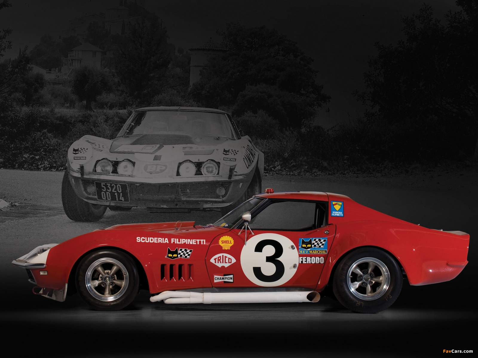 Pictures of Corvette Sting Ray L88 Race Car (C3) 1968 (1600 x 1200)