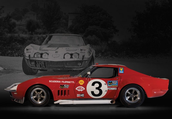Pictures of Corvette Sting Ray L88 Race Car (C3) 1968