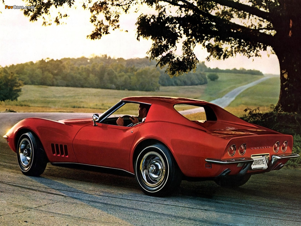 Pictures of Corvette Sting Ray Coupe (C3) 1968 (1024 x 768)