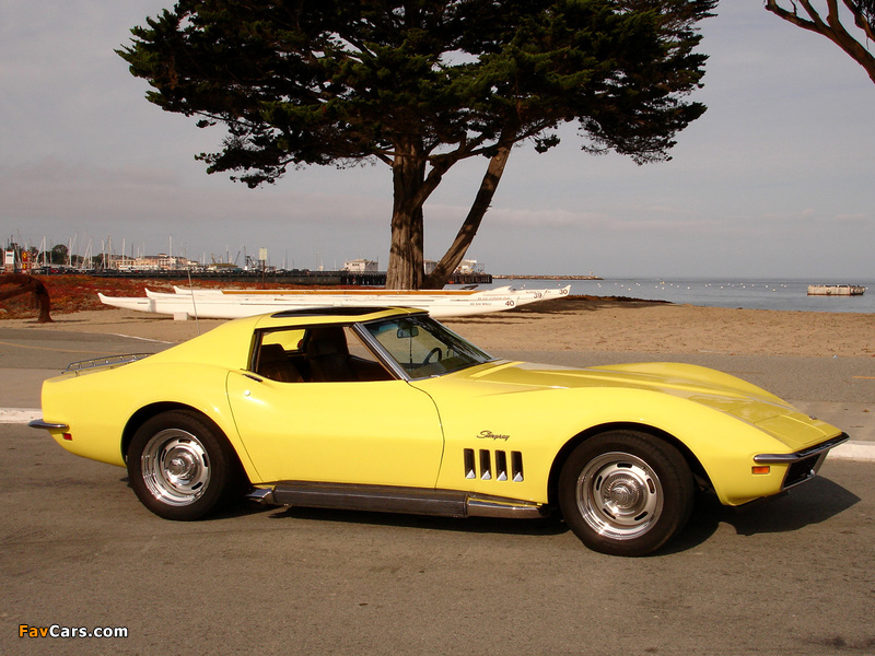 Pictures of Corvette Stingray T-Top (C3) 1969 (800 x 600)