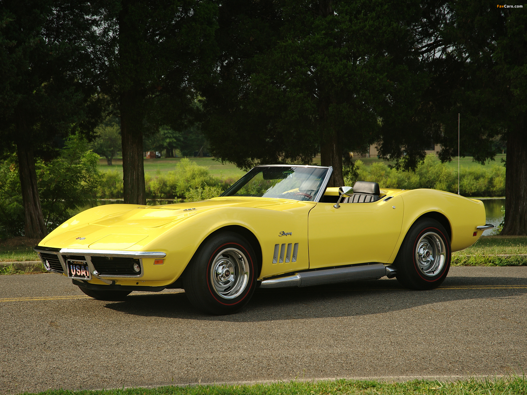 Pictures of Corvette Stingray Convertible (C3) 1969 (2048 x 1536)