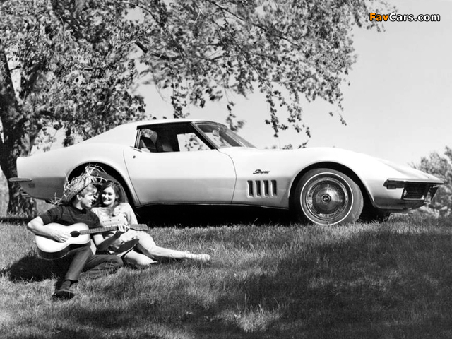 Pictures of Corvette Stingray L89 427 Coupe (C3) 1969 (640 x 480)