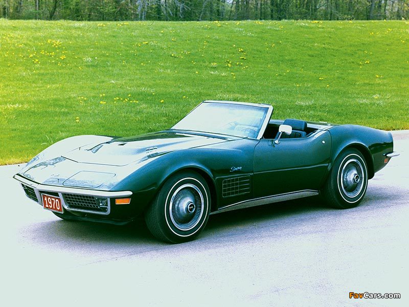 Pictures of Corvette Stingray Convertible (C3) 1970–72 (800 x 600)