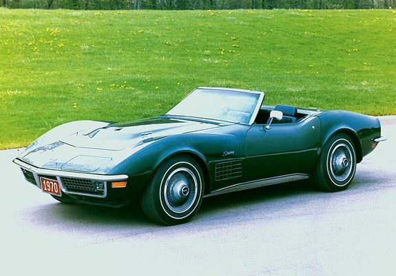 Pictures of Corvette Stingray Convertible (C3) 1970–72