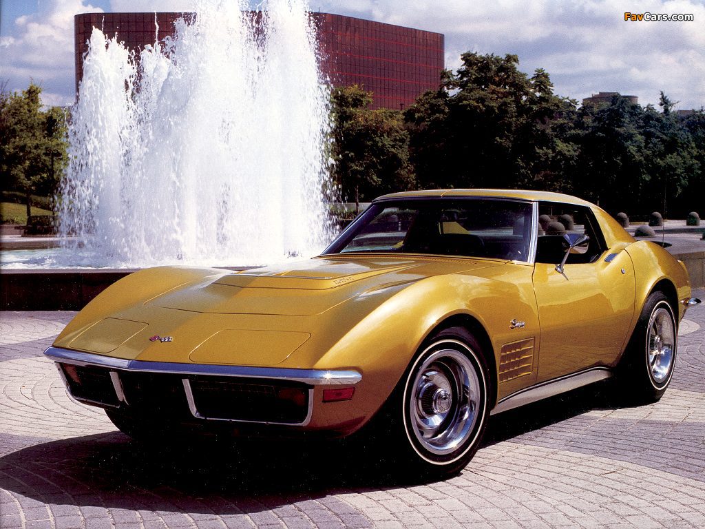 Pictures of Corvette Stingray 350 LT1 (C3) 1970–72 (1024 x 768)