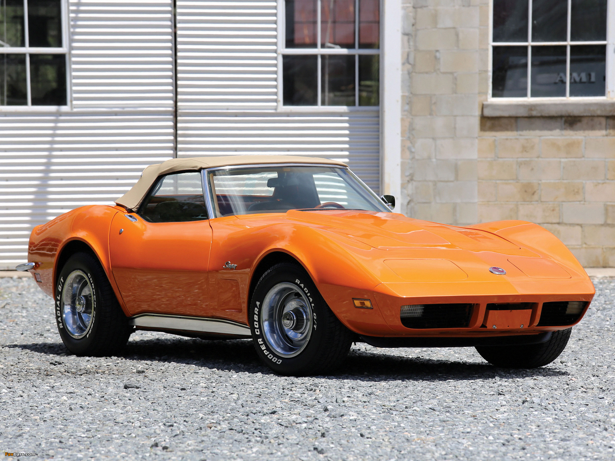 Pictures of Corvette Stingray Convertible (C3) 1973 (2048 x 1536)