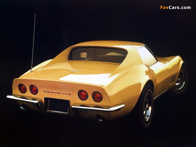 Corvette Sting Ray Coupe (C3) 1968 wallpapers (640 x 480)