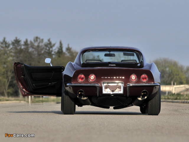 Corvette Stingray L88 427 Coupe (C3) 1969 wallpapers (640 x 480)