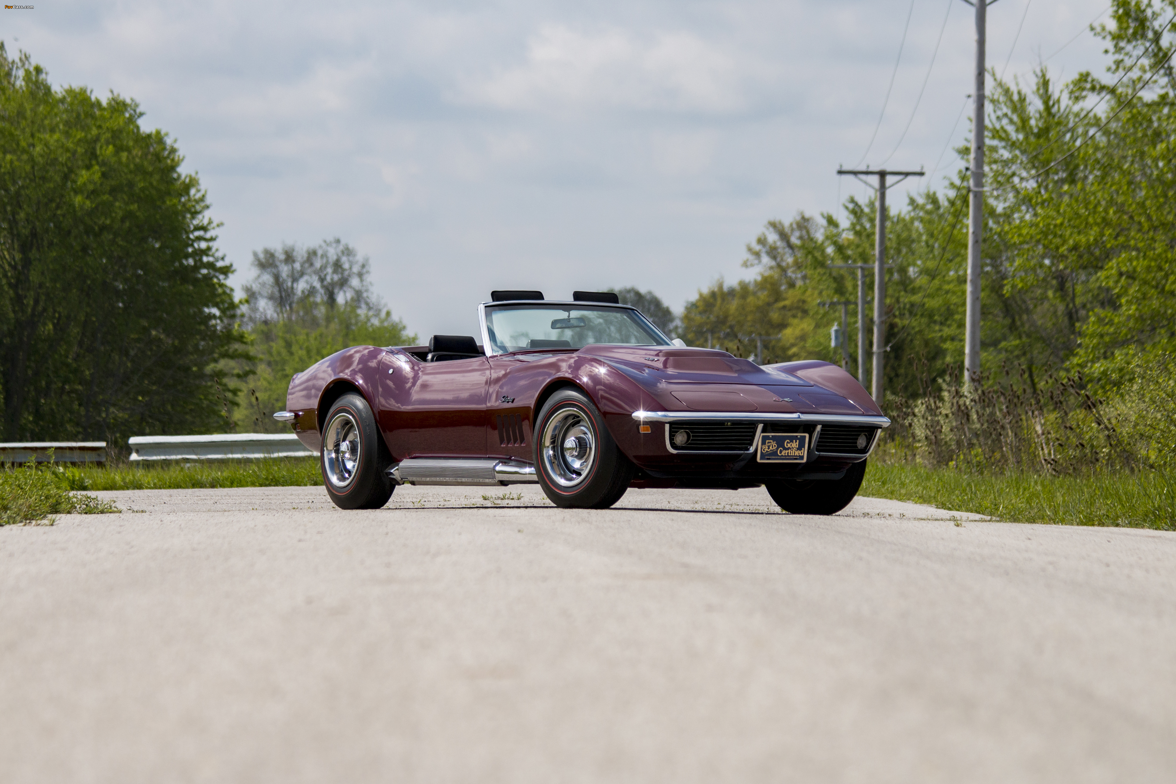 Chevrolet Corvette Stingray L88 (19467) 1969 wallpapers (4096 x 2731)