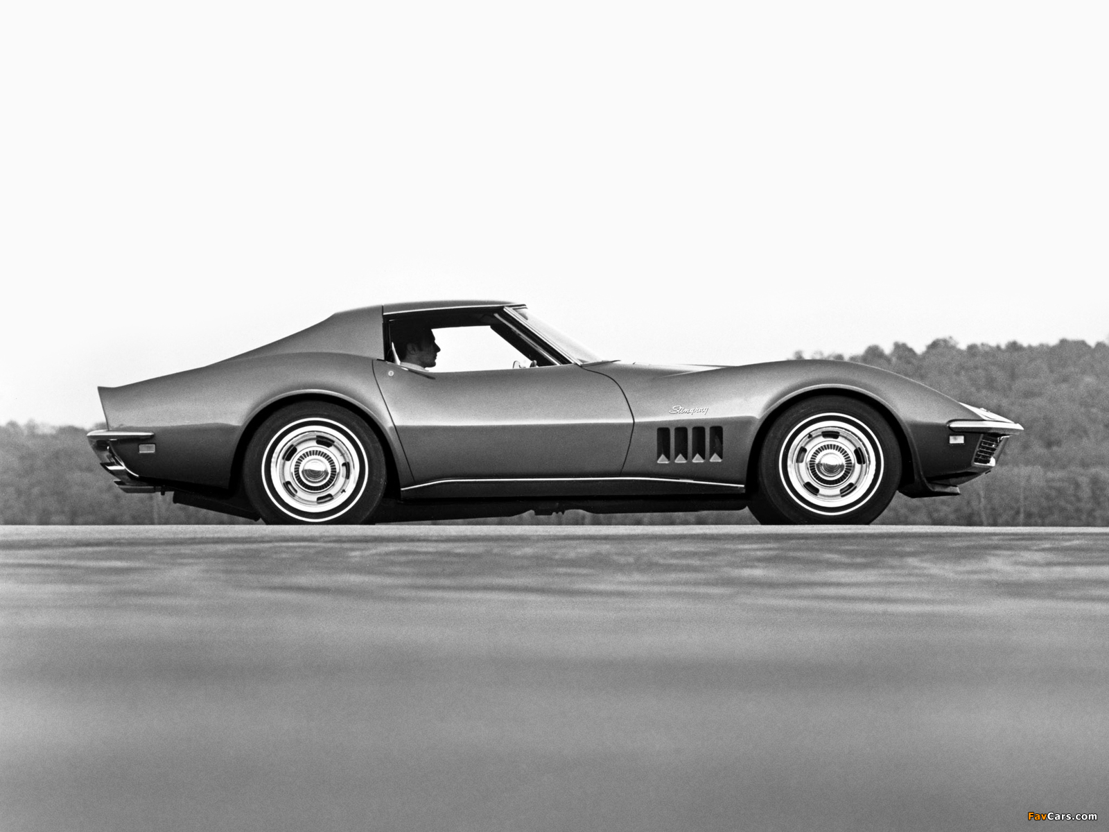 Corvette Stingray T-Top (C3) 1969 wallpapers (1600 x 1200)