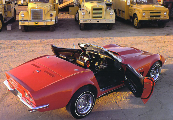 Corvette Stingray Convertible (C3) 1969 wallpapers