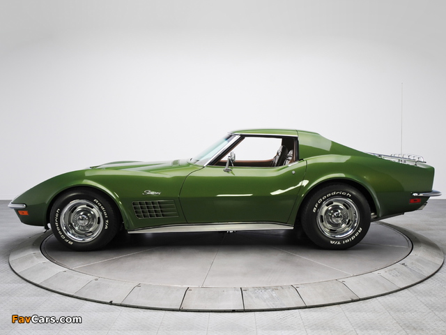 Corvette Stingray 454 (C3) 1970–72 wallpapers (640 x 480)