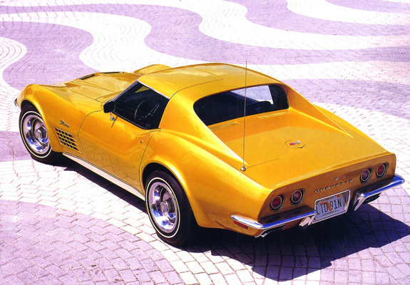 Corvette Stingray 350 LT1 (C3) 1970–72 wallpapers
