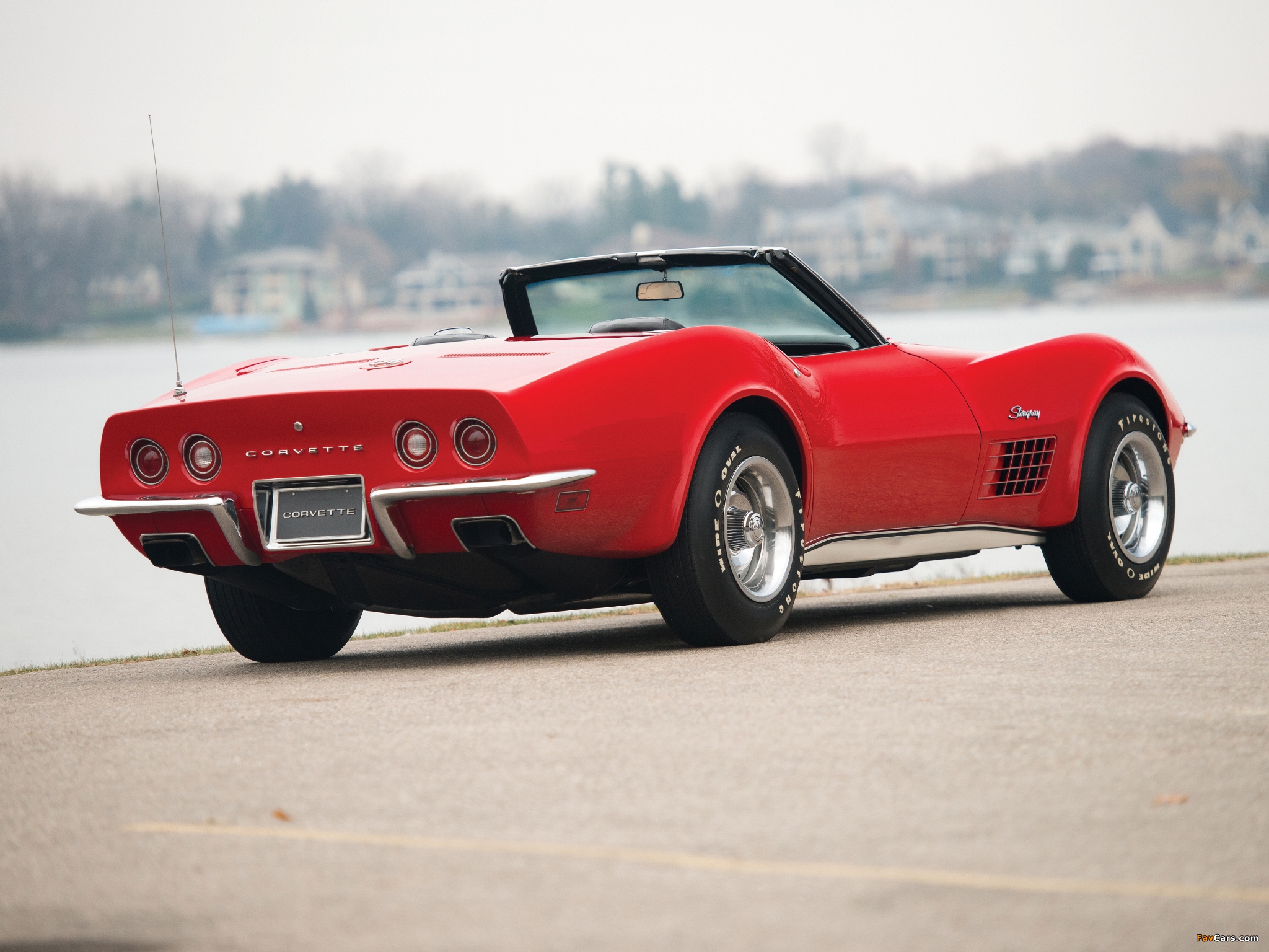 Corvette Stingray LT1 350/255 HP Convertible (C3) 1972 wallpapers (2048 x 1536)