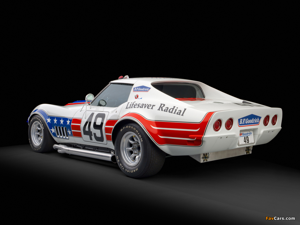 Corvette Stingray ZL1 BFG/John Greenwood Race Car (C3) 1972 wallpapers (1024 x 768)