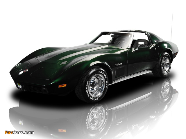 Corvette Stingray LS4 454 (C3) 1974 wallpapers (640 x 480)