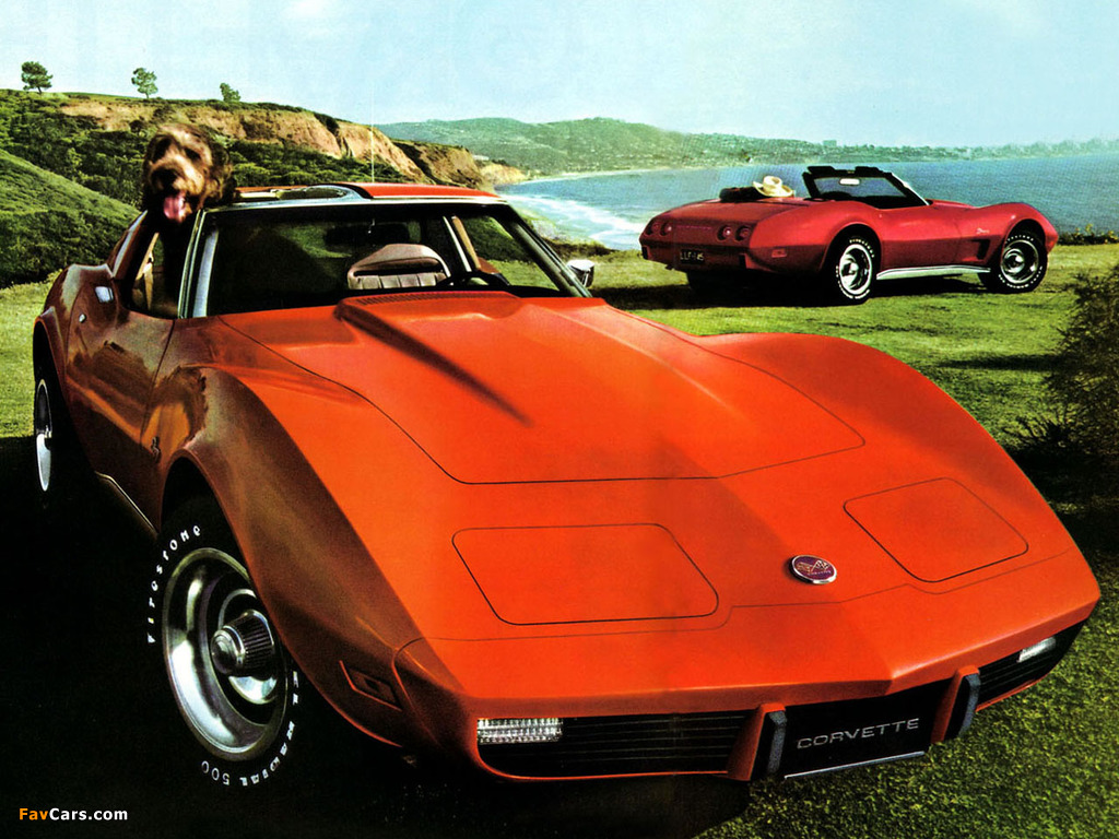 Corvette Stingray (C3) 1974–76 wallpapers (1024 x 768)