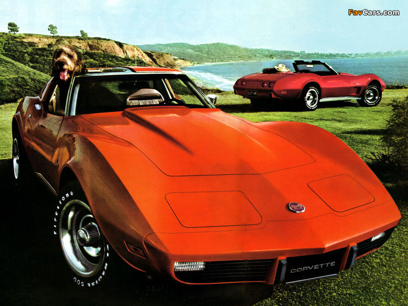 Corvette Stingray (C3) 1974–76 wallpapers (800 x 600)