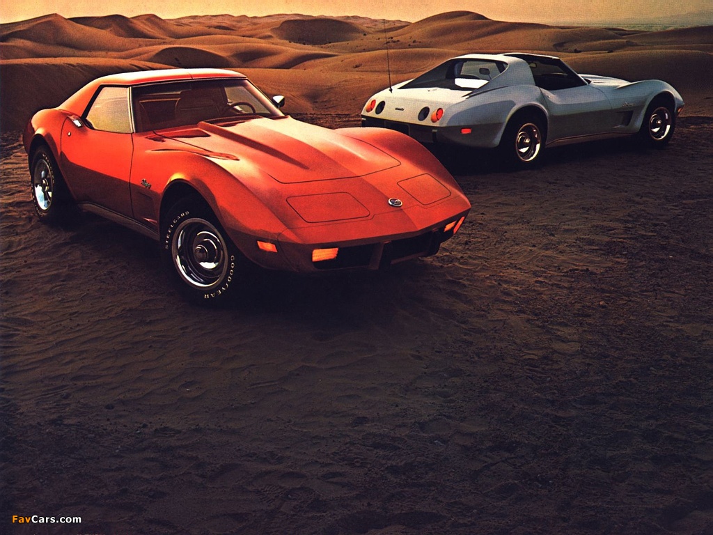 Corvette Stingray (C3) 1974–76 wallpapers (1024 x 768)