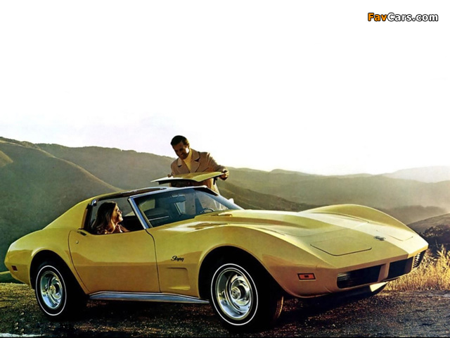 Corvette Stingray (C3) 1974–76 wallpapers (640 x 480)