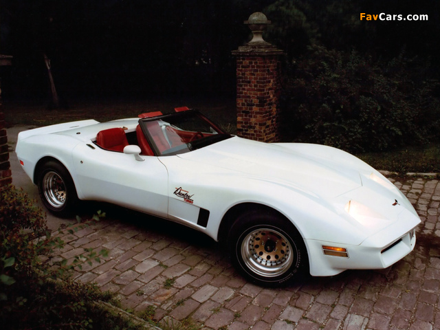 Corvette Duntov Turbo Convertible (C3) 1980 wallpapers (640 x 480)