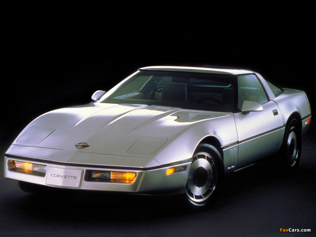 Corvette Coupe (C4) 1983–91 wallpapers (1024 x 768)