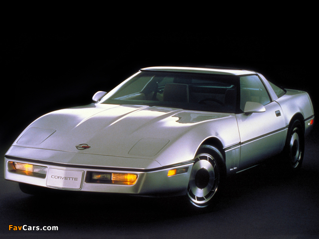 Corvette Coupe (C4) 1983–91 wallpapers (640 x 480)