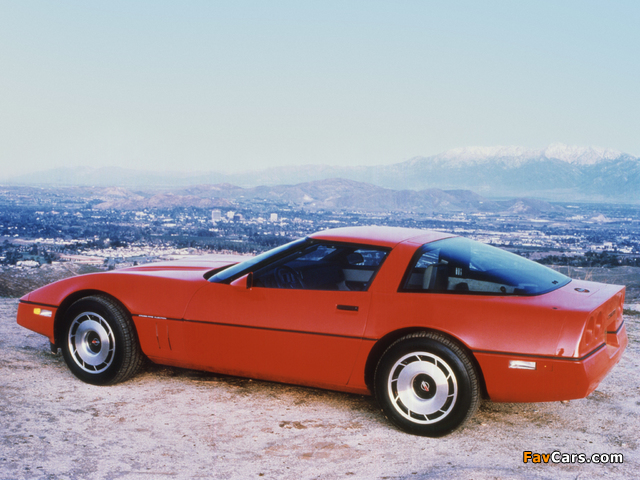 Corvette Coupe (C4) 1983–91 wallpapers (640 x 480)