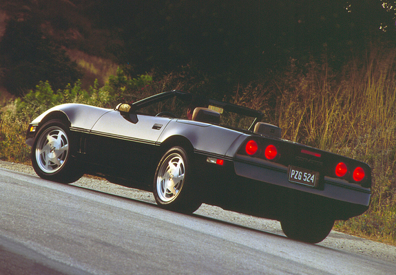 Corvette Convertible (C4) 1986–91 photos