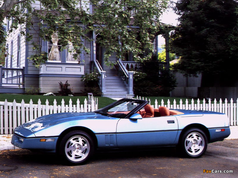 Corvette Convertible (C4) 1986–91 pictures (800 x 600)
