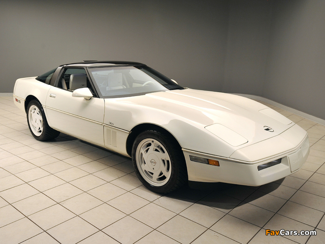 Corvette Z01 Coupe 35th Anniversary (C4) 1988 photos (640 x 480)